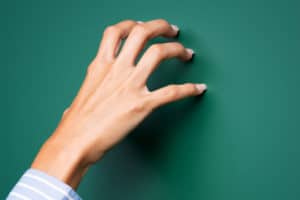 fingernails on a chalkboard